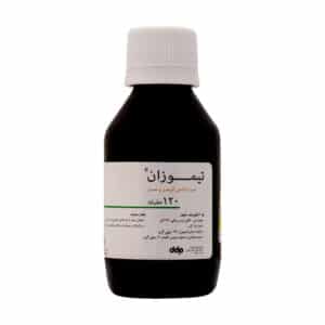 شربت تیموزان شربت گیاهی حاوی عصاره آویشن و عسل می باشد که برای تسکین سرفه خشک و خلط دار، التهاب غشای مخاط ریه ها و برونشیت استفاده می شود. هر بسته تیموزان® 120 حاوی 120 میلی لیتر شربت عصاره آویشن و عسل است.
