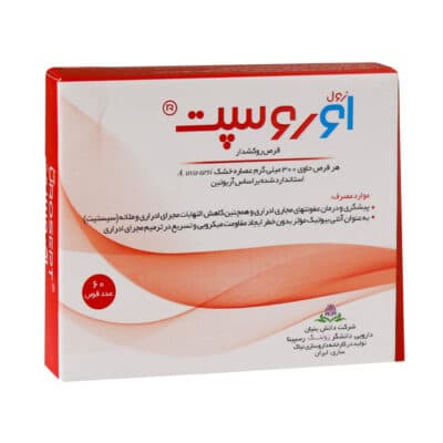 قرص زول اوروسپت زولنگ رسپینا 60 عدد