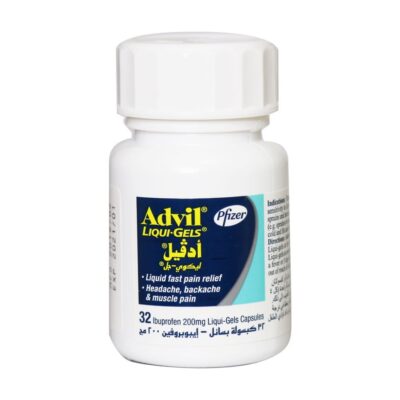 کپسول نرم ادویل لیکوئی ژل 200 میلی گرم 32 عدد