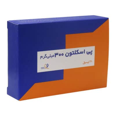 کپسول پی اسکلتون 300 میلی گرم دارو پژوهان 20 عدد