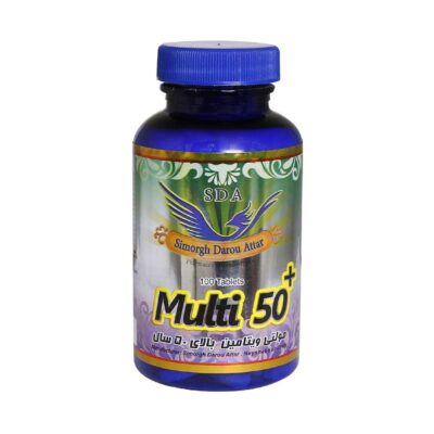 قرص مولتی ویتامین بالای 50 سال سیمرغ دارو عطار