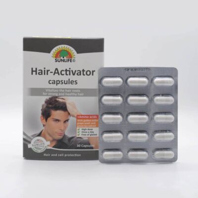 هیر اکتیواتور (Hair Activator) یک مکمل تقویتی برای مو است که معمولاً برای تقویت رشد مو، جلوگیری از ریزش مو، و بهبود سلامت فولیکول‌های مو طراحی شده است.