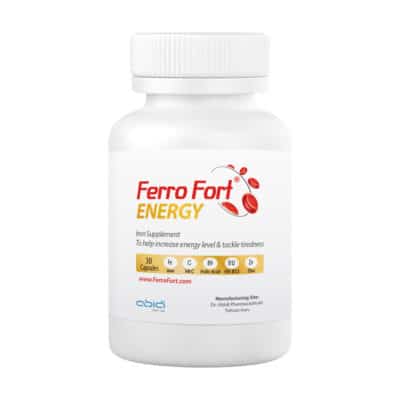 کپسول آهن فروفورت انرژی عبیدی - داروخانه آنلاین هلثی دارو