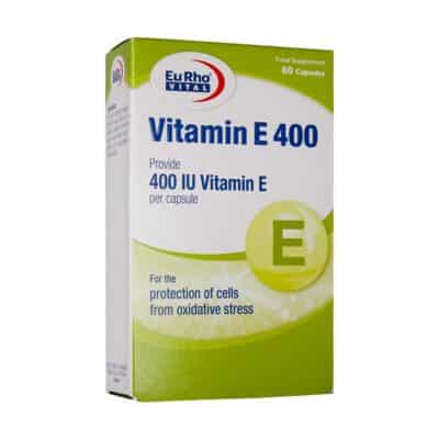 کپسول ژلاتینی ویتامین E 400 واحد یورو