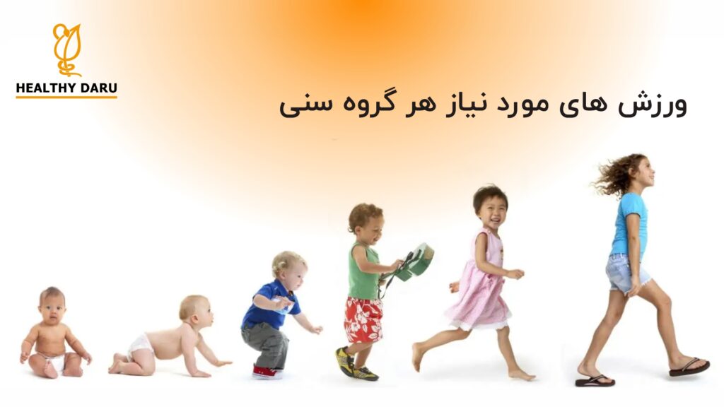 ورزش متناسب با سن - هلثی دارو