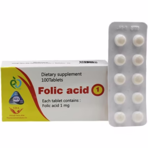 فولیک اسید 1 میلی گرم سیمرغ دارو
