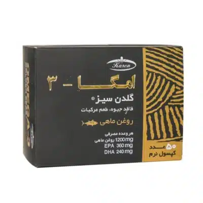 کپسول امگا3 گلدن سیز 50 عددی