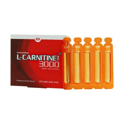 ویال خوراکی ال کارنیتین 3000 بی اس کی 10 عدد