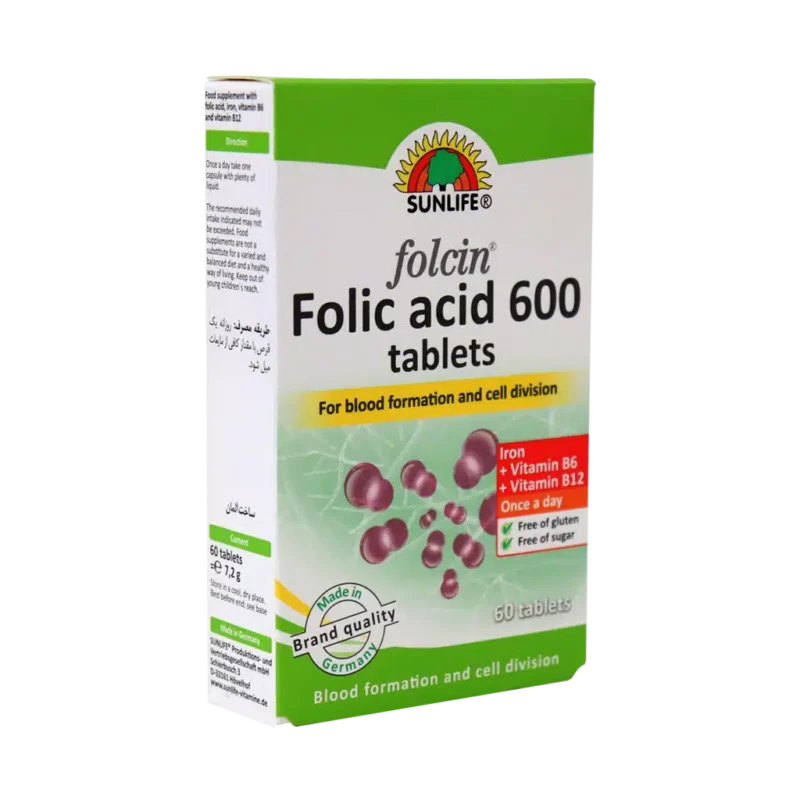 فولسین فولیک اسید 600