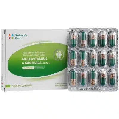 مولتی ویتامین مینرال بزرگسالان 30 عددی نیچرز پلنتی