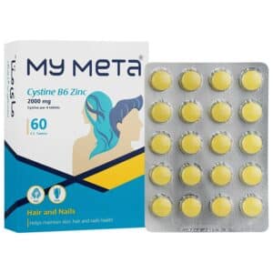 سیستین ب6 زینک مای متا 60 عدد