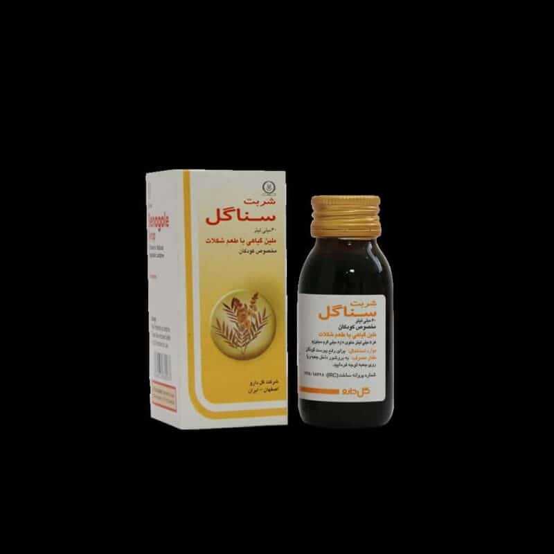 شربت سناگل گل دارو ۶۰ میلی لیتر - Image 2