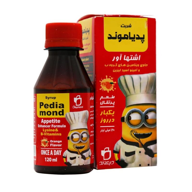 شربت اشتها آور پدیاموند دیموند 120 میلی لیتر - Image 2