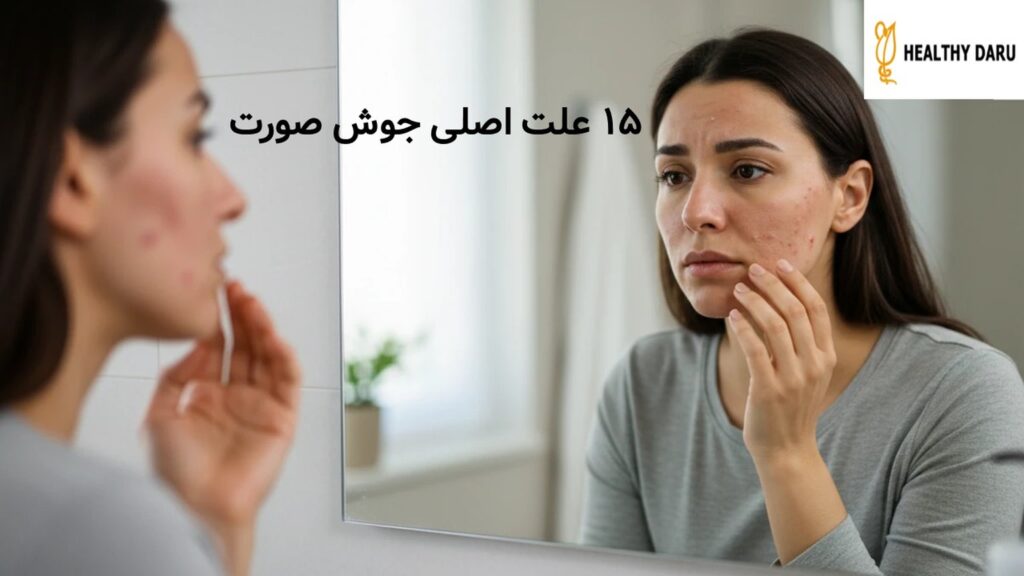 ۱۵ علت اصلی جوش صورت + راهکارهای درمان تخصصی ۱۵ علت اصلی جوش صورت + راهکارهای درمان تخصصی