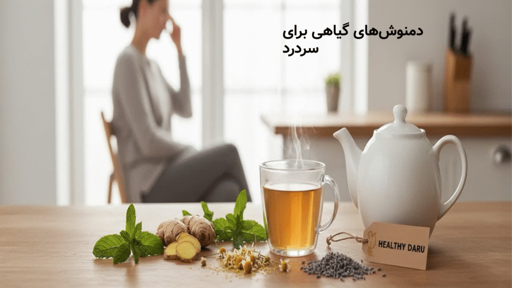 دمنوشهای گیاهی برای سردرد؛ راهی ساده و طبیعی برای آرام شدن درد دمنوشهای گیاهی برای سردرد